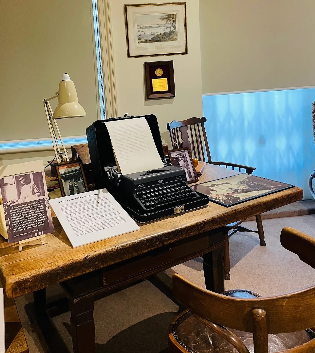 Anna Freud’s desk
